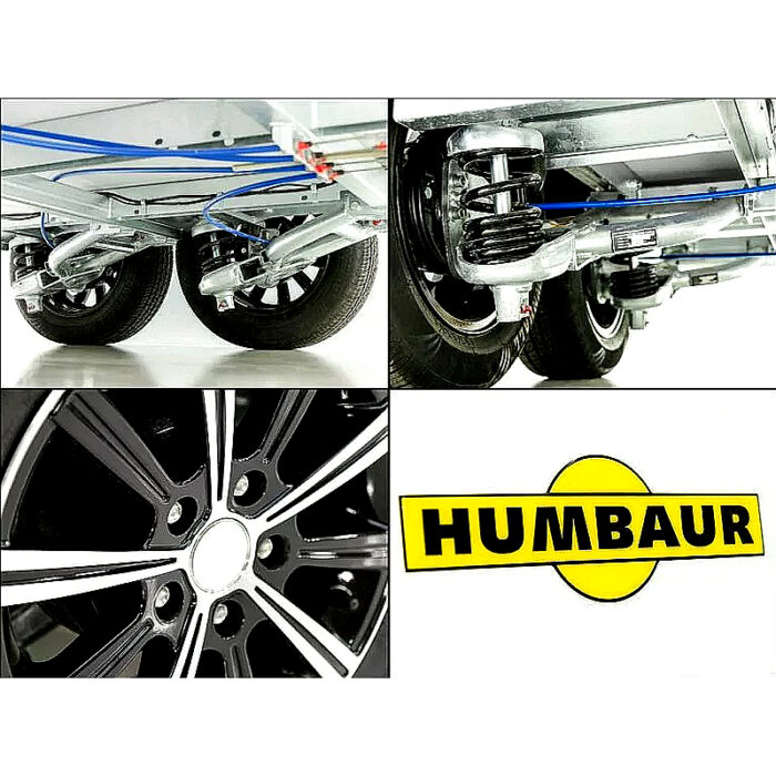 Humbaur Maximus 2700 S, remolque para caballos, blanco - Imagen 13