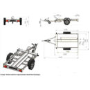 UNITRAILER Remolque para Moto Compacto