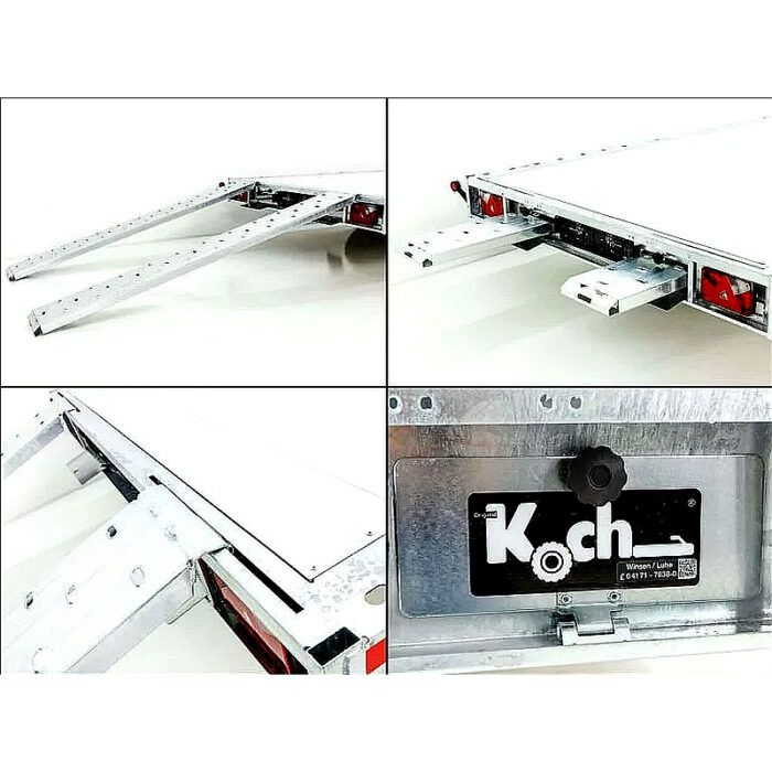 Remolque Temared CARLU 5121-S Autotrailer 3,5 t, suelo de aluminio - Imagen 11