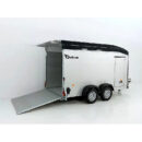 Debon Cargo H201 Remolque Cerrado 2,6 t Alu/Poly, negro
