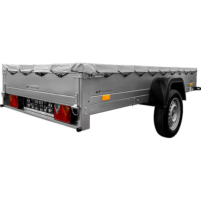 Remolque Garden Trailer 264 KIPP con lona plana, 750 kg - Imagen 6