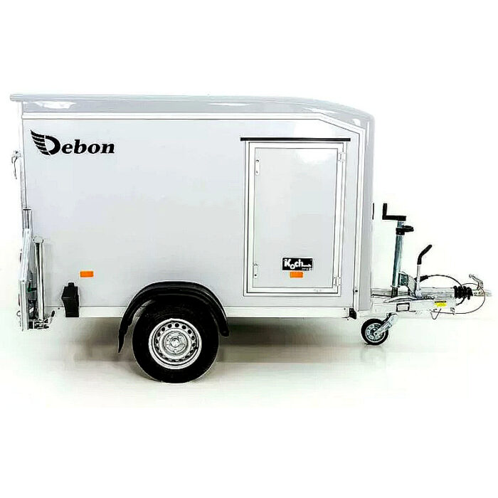Debon DK R255 Remolque Cerrado 125x255x156 cm, 1300 kg - Imagen 4