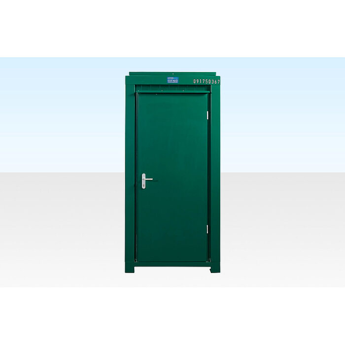 Inodoro individual sobre sector simple 1,2 m x 1,4 m (RAL 6005) - Imagen 2