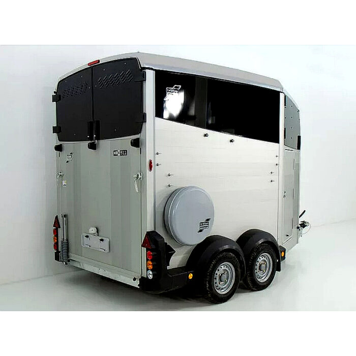 Ifor Williams HBX 511 remolque para caballos, plata - Imagen 3