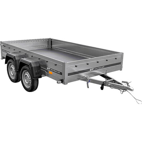 UNITRAILER Garden 265/2, remolque basculante de dos ejes 750 kg