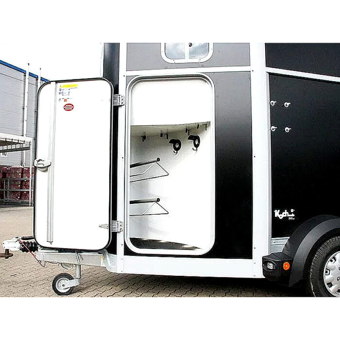 Ifor Williams HB506 remolque para caballos, negro - Imagen 9