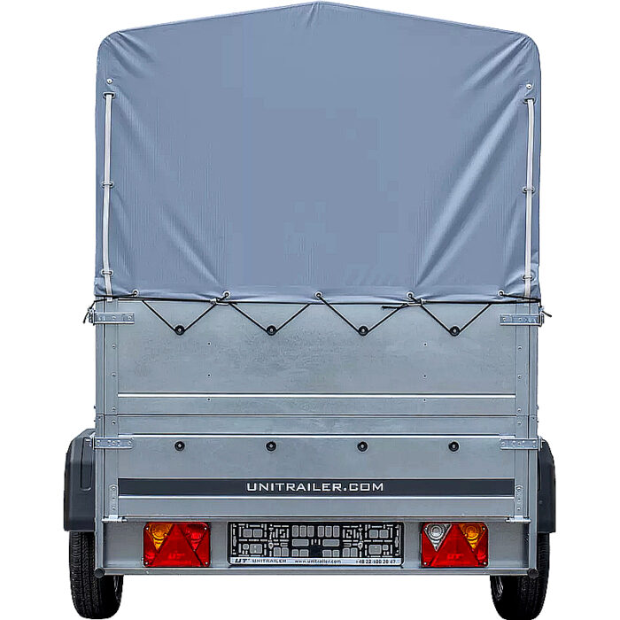 Garden Trailer 201 KIPP con lona alta y laterales - Imagen 3