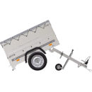 Garden Trailer 150 KIPP con laterales y lona
