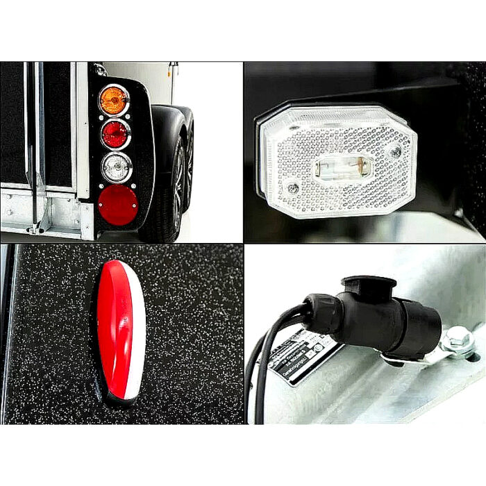 Humbaur Maximus 2700 S, remolque para caballos, negro - Imagen 11