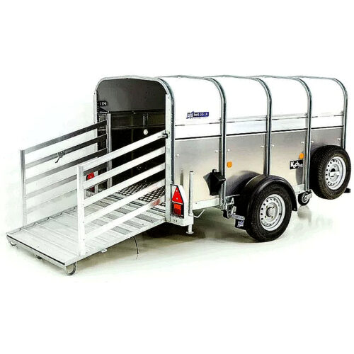 Ifor Williams P8G remolque para ganado 124x250 cm, 1,4t