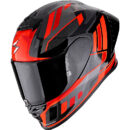 Casco integral Scorpion Exo R1 Evo II Air negro/plata/rojo