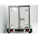 Remolque cerrado BK 750 kg, 135 x 248 x 150 cm, blanco