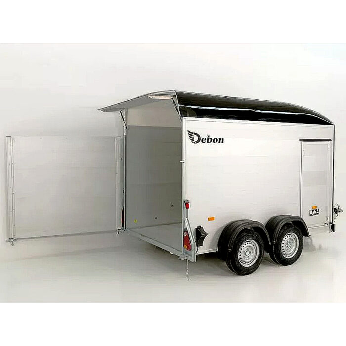 Debon Cargo Remolque Cerrado 2,0 t, 300x163x200 cm Alu/Poly - Imagen 2
