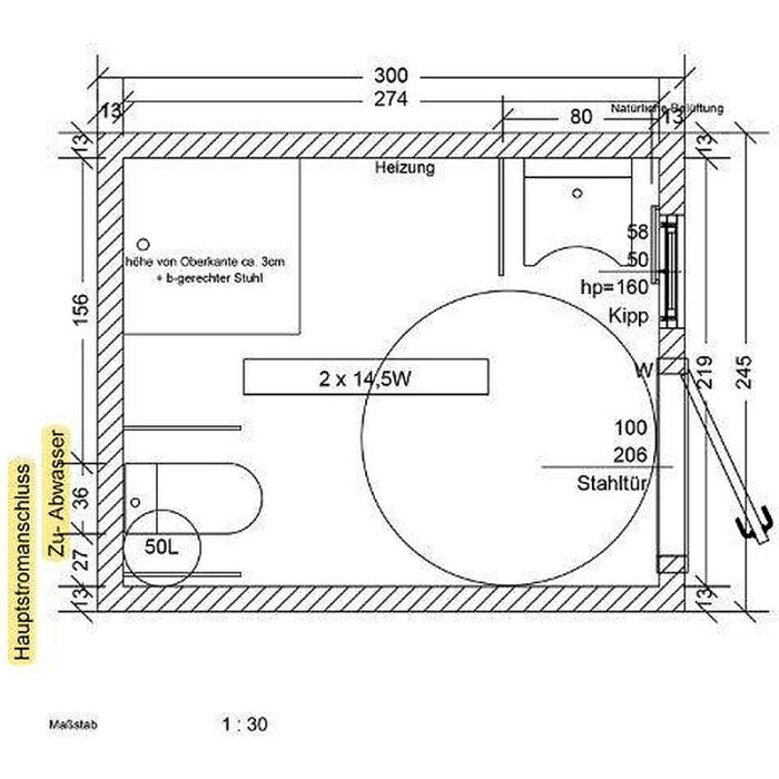 Contenedor sanitario compacto de 10 pies – 7,35 m² - Imagen 11