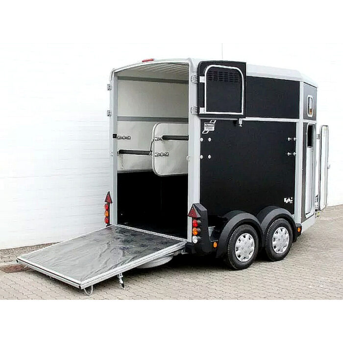 Ifor Williams HB506 remolque para caballos, negro - Imagen 5