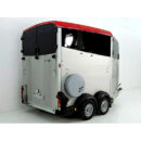 Ifor Williams HBX 511 remolque para caballos, rojo, 2 plazas