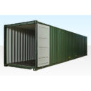 Contenedor marítimo verde 40 pies – (RAL 6007)