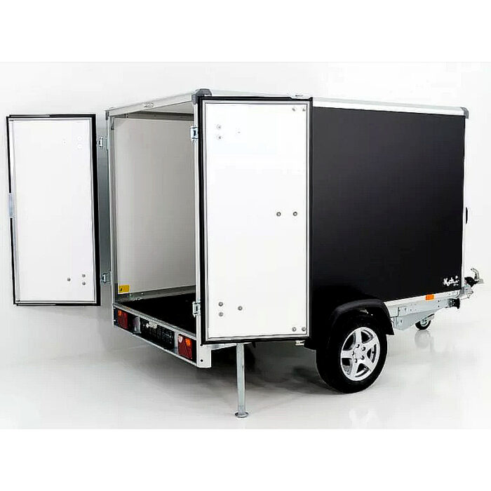 Remolque cerrado BK Black Edition 1300 kg, 258x148x157 cm - Imagen 8