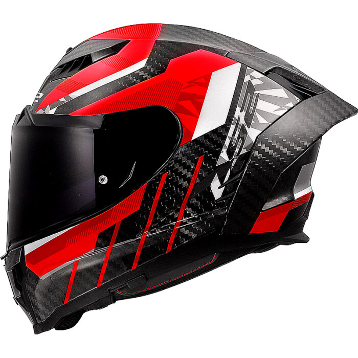 Casco integral LS2 FF807 Dragon Carbon con visera solar - Imagen 3