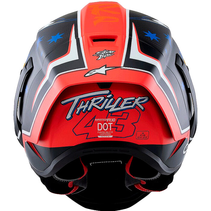 Alpinestars Supertech R10 Miller Casco Integral de Carbono - Imagen 3