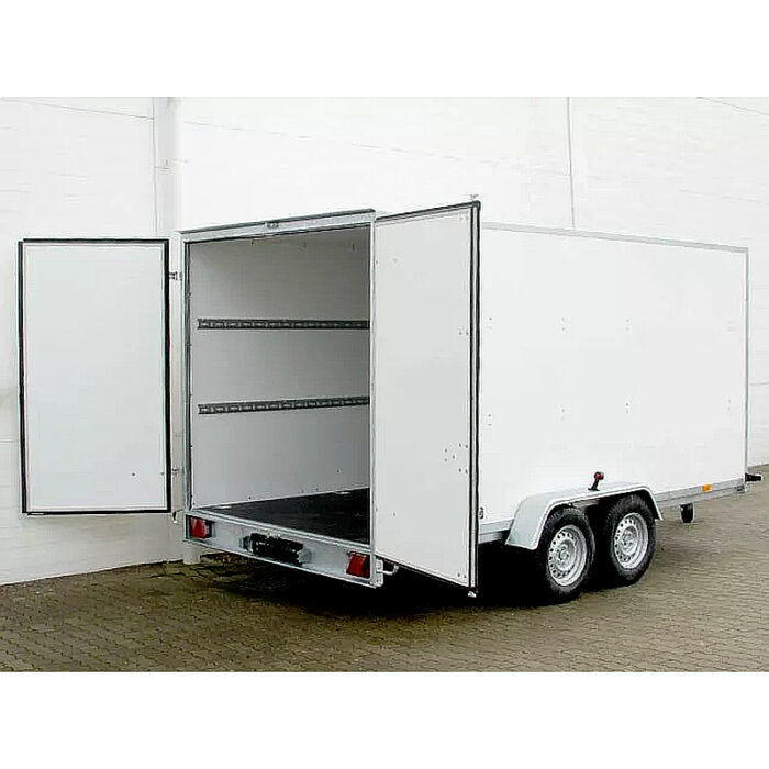 Remolque cerrado BK 200x400 cm, 2,7 t, 100 km/h, con rampa - Imagen 11