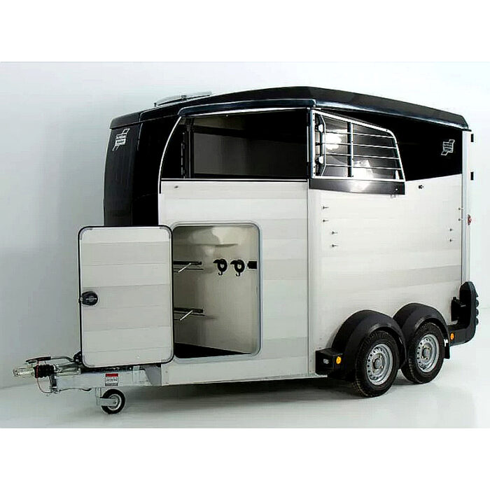 Ifor Williams HBX 511 remolque para caballos, negro - Imagen 6