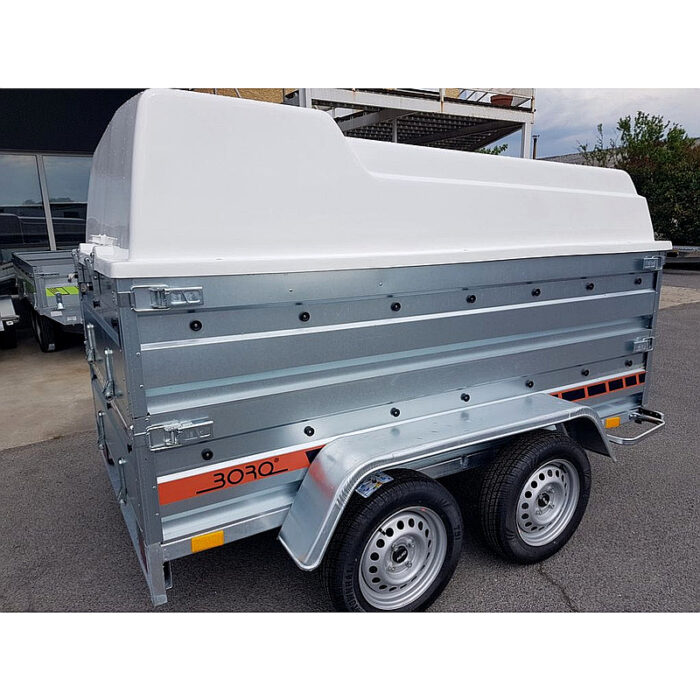Boro equipaje de 2 ejes - 750 kg Remolque utilitario - Imagen 3