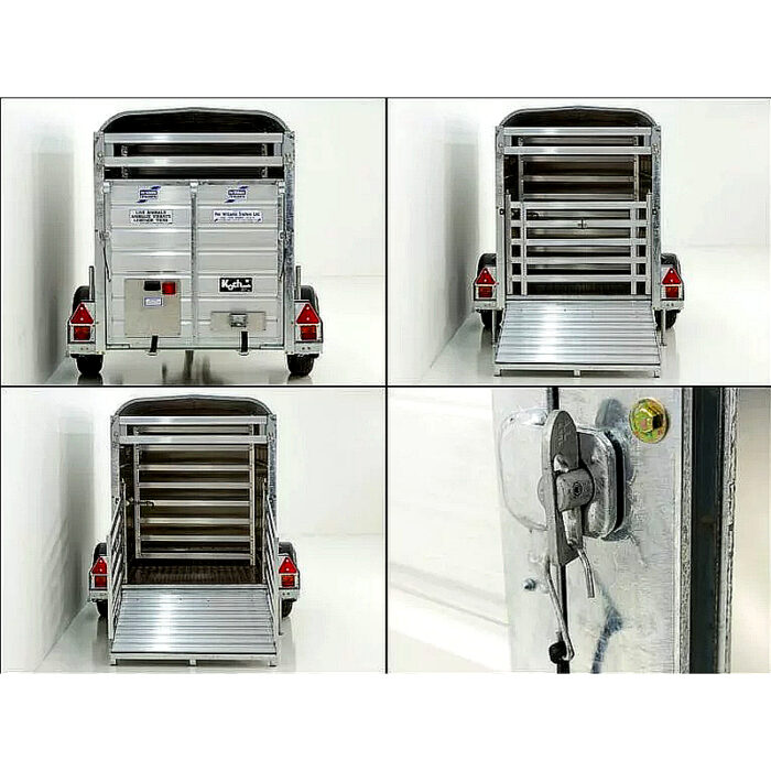 Ifor Williams P8G 124x244x153 cm 1,4t remolque para ganado - Imagen 8