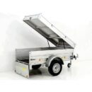 Koch Remolque con tapa Tipo U2 105x205 cm, 750 kg