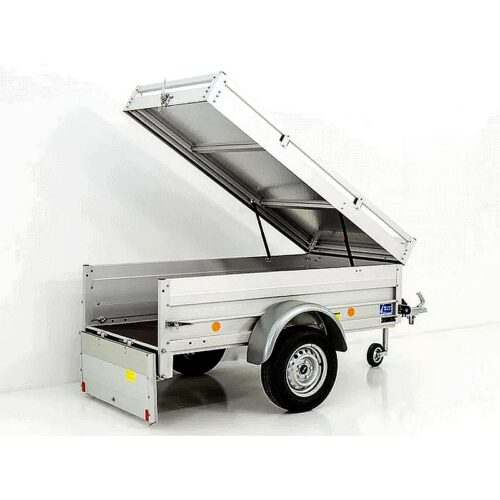 Koch Remolque con tapa Tipo U2 105x205 cm, 750 kg