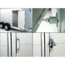 Debon Cargo H201 Remolque Cerrado 2,6 t Alu/Poly, negro