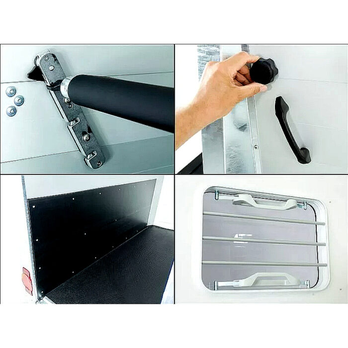 Humbaur XANTHOS AERO 2400, remolque para caballos de 2400 kg - Imagen 6