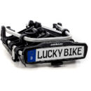 Uebler X31 S, portabicicletas trasero plegable para 3 bicicletas