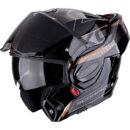 Casco abatible Scorpion Exo Tech Evo negro/cobre ML