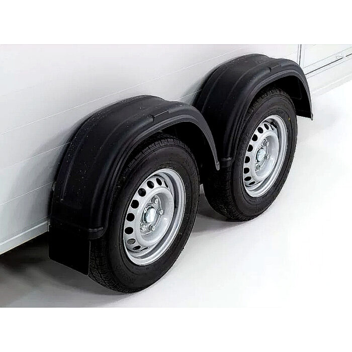 Debon Cargo H201 Remolque Cerrado 2,6 t Alu/Poly, negro - Imagen 7