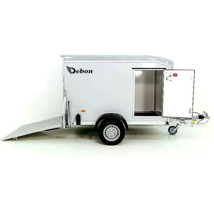 Debon DK R255 Remolque Cerrado 125x255x156 cm, 1300 kg - Imagen 7