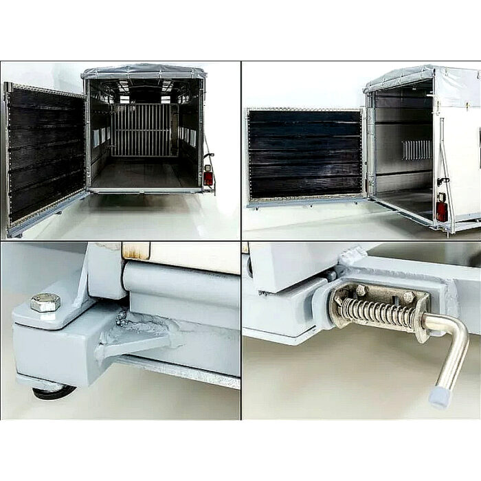 Koch Profi Remolque para ganado 185x550 cm, 3,5t, suelo de aluminio - Imagen 16