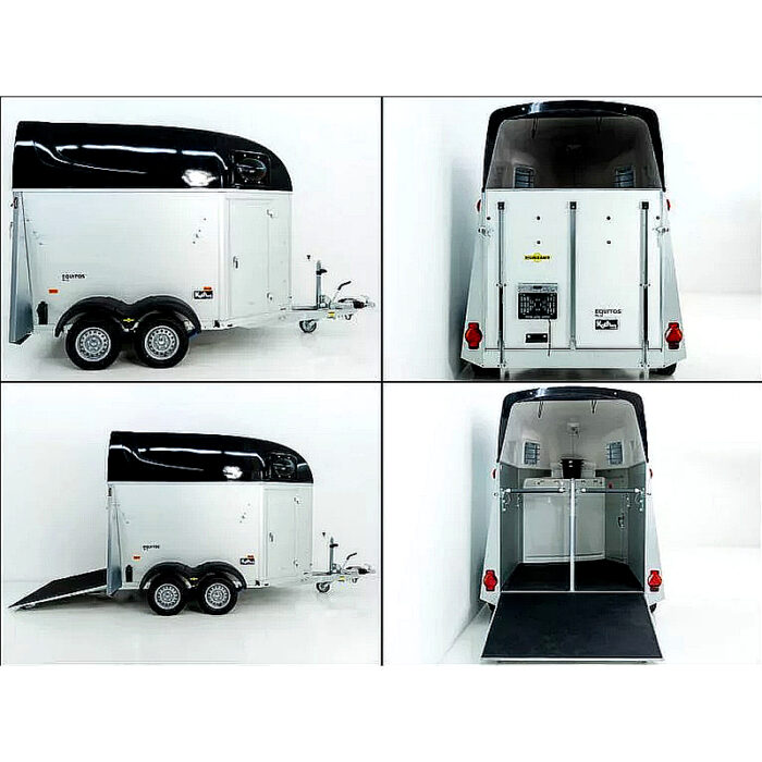 Humbaur Equitos 2000, remolque para caballos, 2 plazas - Imagen 7