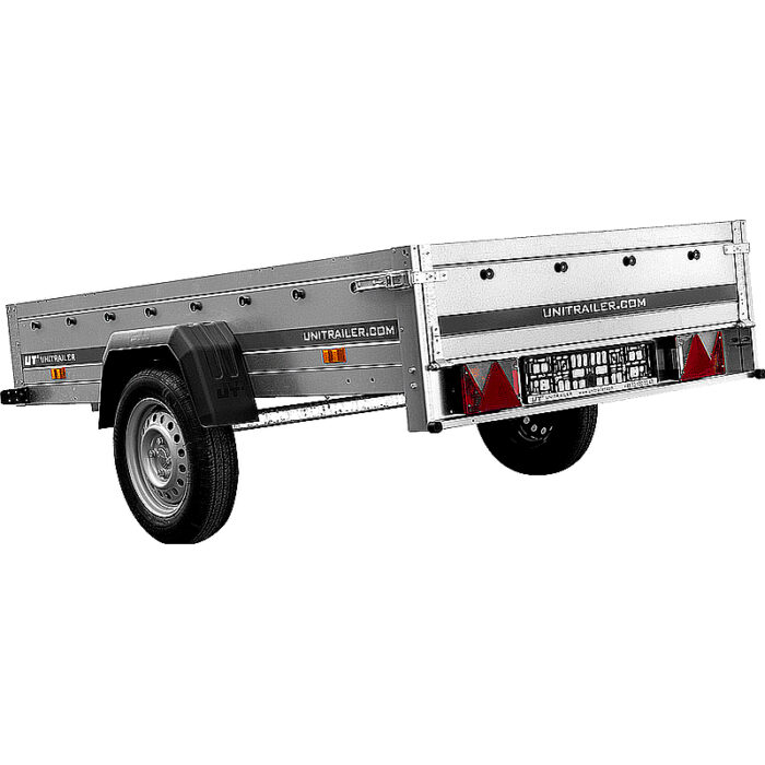 Remolque de jardín UNITRAILER 230 FD, un eje, 750 kg - Imagen 6