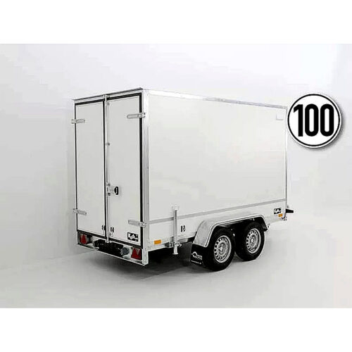 BK Remolque Cerrado 146x357x180 cm, 2,7 t, doble eje