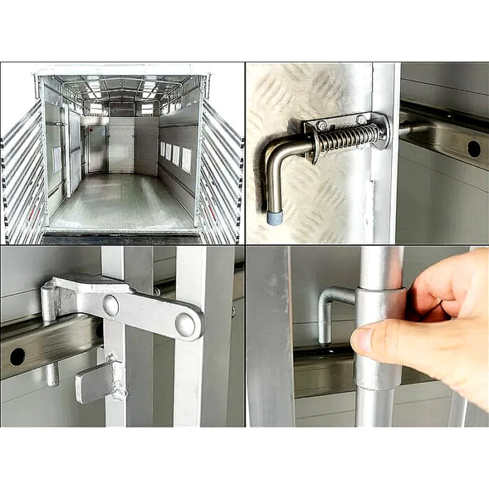 Koch Profi Remolque para ganado 185x550 cm, 3,5t, suelo de aluminio - Imagen 14