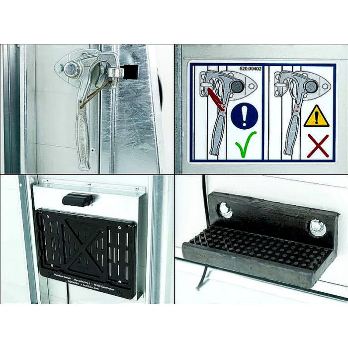 Humbaur XANTHOS 2000 remolque caballos aluminio 2 plazas - Imagen 9