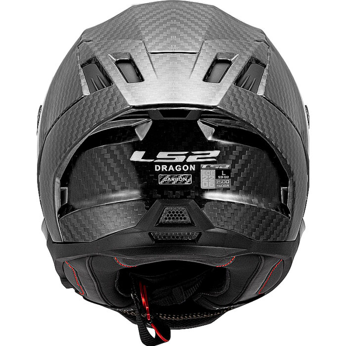 Casco integral LS2 FF807 Dragon Carbon Mate - Imagen 4