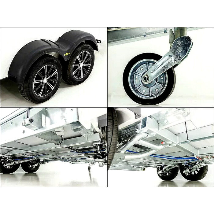 Humbaur Maximus 2700 S, remolque para caballos, blanco - Imagen 12