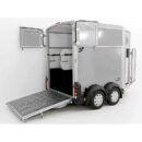 Ifor Williams HB506 remolque para caballos, plata