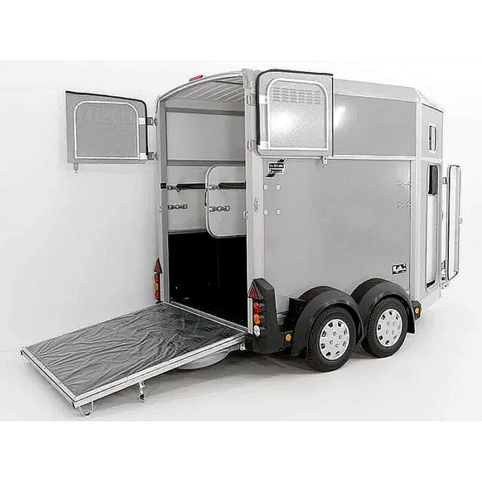 Ifor Williams HB506 remolque para caballos, plata - Imagen 4