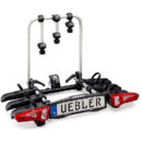 Uebler F34, portabicicletas plegable para 3 bicicletas