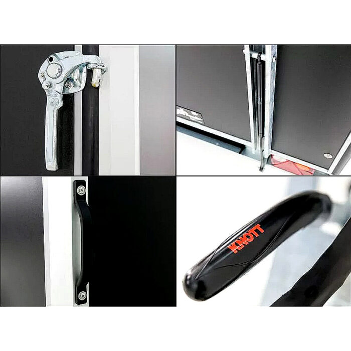 Remolque cerrado BK Black Edition 1300 kg, 258x148x157 cm - Imagen 10