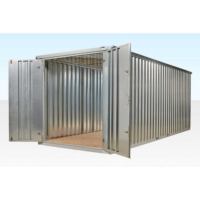 Almacén Contenedor Modular Galvanizado Flat Pack XL 6 m