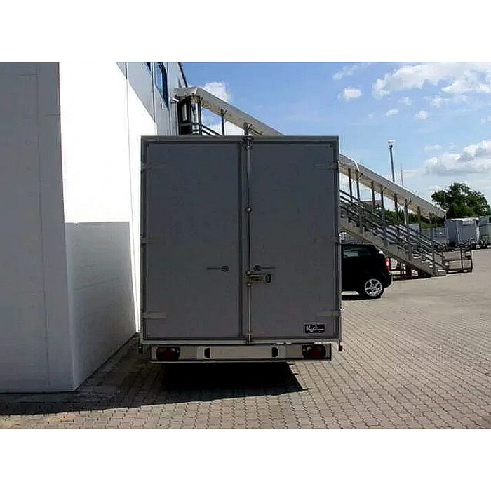 Unsinn remolque tipo furgón UK 204x426cm, 3t, plataforma alta - Imagen 5